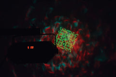 QTX Tetra LED Moonflower + Ripple + Strobe/UV + Lasereffekt