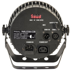 Ibiza Light PARLED50-COB PAR Can RGBWA COB LED 50W