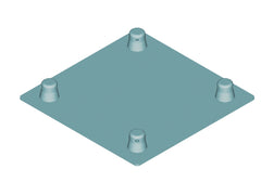 Alutruss Decolock Dq4-Sbpm Grundplatte männlich schwarz