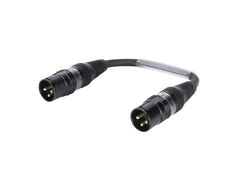 Sommer Cable Adaptercable Xlr(M)/Xlr(M) 0.15M Bk