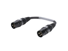 Sommer Cable Adapterkabel XLR(M)/XLR(M) 0,15M Schwarz