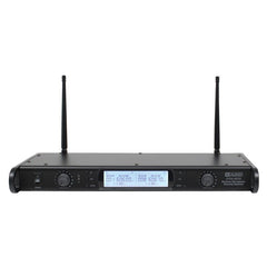 MIC72V2 W Audio DTM 600H Twin Handheld Diversity System (606.0Mhz-614.0Mhz) V2 Software *B-Stock