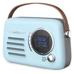 Madison Portable Vintage Radio with Bluetooth, FM & DAB 30W