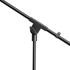 Adam Hall S 5 BE Mic stand black with boom arm