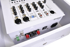 Adastra SA240 Secure Lockable Wall Amplifier 100V with UHF Mic & DAB+ Media Player