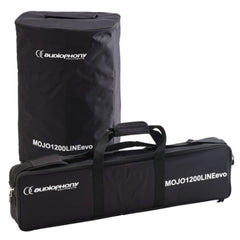 2x Audiophony MOJO1200LINEevo 10" Aktivsäulenlautsprecher Bluetooth 1200W