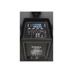 2x Ibiza Monolite Compact Column PA System 12" 1000W Bluetooth