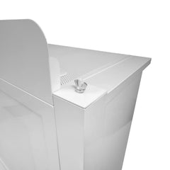 Equinox Event Booth 75cm Upright (Pack of 2) White