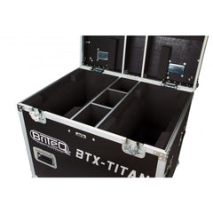 JV Case Flightcase for 2x Briteq BTX-TITAN Moving Head