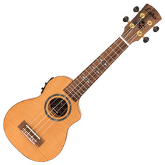 Laka Maple Series Electro Ukulele & Bag - Soprano