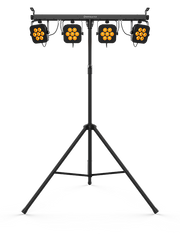 2x Chauvet DJ 4BAR Quad ILS LED Lighting System