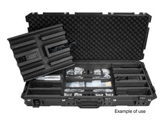 Roadinger Plastic Case for 4x Eurolite AKKU IP Pixel Tube 360° CRMX