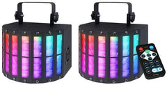 2x Kam Derby 9 Lighting Units inc Remote Controls
