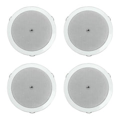4x Monacor EDL-606 100V Deckenlautsprecher 6W PA-System Hintergrundmusik Restaurant Bar