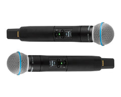 Shure SLXD24D+/B58 DUAL Wireless Handheld System SLXD2+/B58 K55 CH38