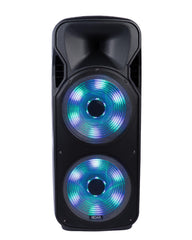 2x Roar RS-2000 Bluetooth TWS PA Speaker 4000W inc Dual Wireless Microphones