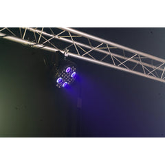 Ibiza BIGPAR-16RGBW4UV Large PAR Projector 16x 4W RGBW + 4x 30W UV LED B-Stock