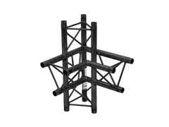 Alutruss Decolock Dq3-Spac44 Coin 4 voies gauche Bk