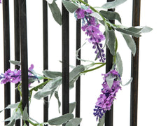 EUROPALMS Flowering Garland, artificial, pink,180cm