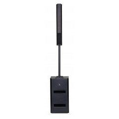 2x ZZipp ZZEPHYRUS412 Système de colonne Bass Reflex actif 1450w + Satellite actif avec sac