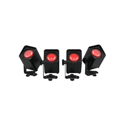 Chauvet DJ Freedom H1 IP ILS  Battery RGBAW+UV LED Pack of 4
