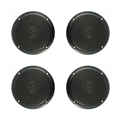 4x Electrovision 6" Waterproof Ceiling Speaker (Black)