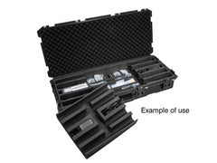 Roadinger Plastic Case for 4x Eurolite AKKU IP Pixel Tube 360° CRMX