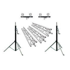 Showtec Truss Wind Up DJ Bundle 6m x 4m Gantry Tri Trussing