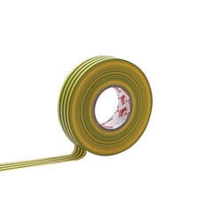 eLumen8 Premium PVC Insulation Tape 2702 19mm x 33m - Yellow/Green