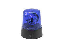 Eurolite Led Mini Balise de Police Bleue Usb/Batterie
