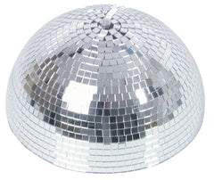 Eurolite Half Mirror Ball Motorised 30cm 300mm Disco Glitter Ball Party Mirrorball