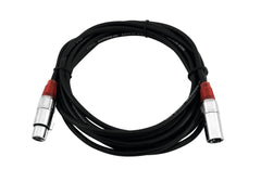 Omnitronic XLR-Kabel 3Pin 10M Bk/Rd