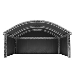 Global Truss 8 x 6m Round Arch Stage Roof System (F34 PL)