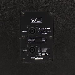Zenith S 118 Subwoofer MKII 2600W 18" Bass Bin Passive Speaker