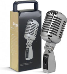 Stagg SDM100 CR 50's Elvis Style Retro Microphone