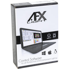 AFX DMX-SLIM-PANEL-512 Wall Mounted USB to DMX Stand Alone Interface