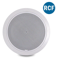 RCF 6W 100V Dual Cone Professional Ceiling Speaker (White)
