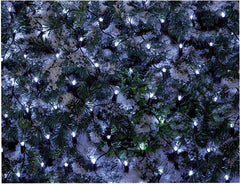 180 weiße LED-Weihnachtsnetzlichter, 1,7 x 1,2 m, für Hecke, Fenster oder Baum