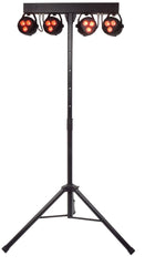 QTX Recharge Performer: Battery LED PAR Bar with Tripod *B-STOCK*