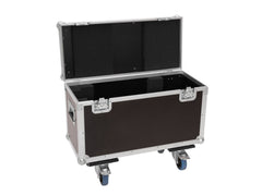 Flightcase 1x LED SL-350 MZF DMX Suchscheinwerfer mit Rollen