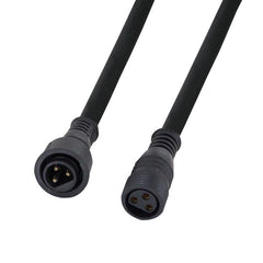 Câble d'alimentation extérieur série Spectra LEDJ 10 m mâle à 3 broches - femelle