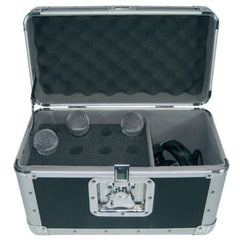 American Audio Microphone Flightcase Fits 12 Microphones System Audio