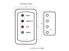 Eurolite a mené la corde mince de connexion du câble 230V RVB au néon avec des fils ouverts