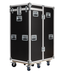 Showgear Drawer Case 3- 6 drawers Production Flightcase & space for 15 mic stands