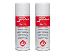 2x Spray nettoyant à l'alcool Servisol Electronics (400 ml)