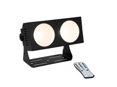 Eurolite LED CBB-2 COB Warm White Bar Flood 2 x 35W COB LED inc Remote Lighting