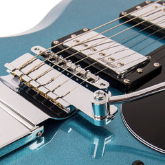 Vintage Vs6 Guitar W/vibrola Tailpiece - Gun Hill Blue