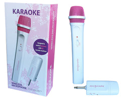Easy Karaoke Wireless Microphone - Pink