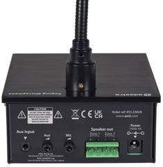 Station de radiomessagerie adastra COM230 avec amplificateur 2 zones