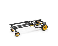 RocknRoller R6G Multi-Cart-Transportwagen, Gleitrollen, 8-in-1, zusammenklappbar, DJ-Disco